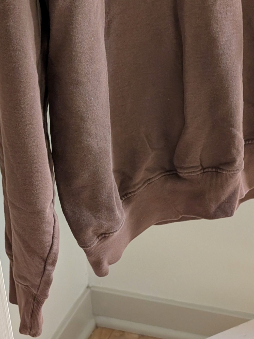 Sporty & Rich Sporty Neutral Graphic Crewneck Sweatshirt In Brown - M - Picture 4 of 6